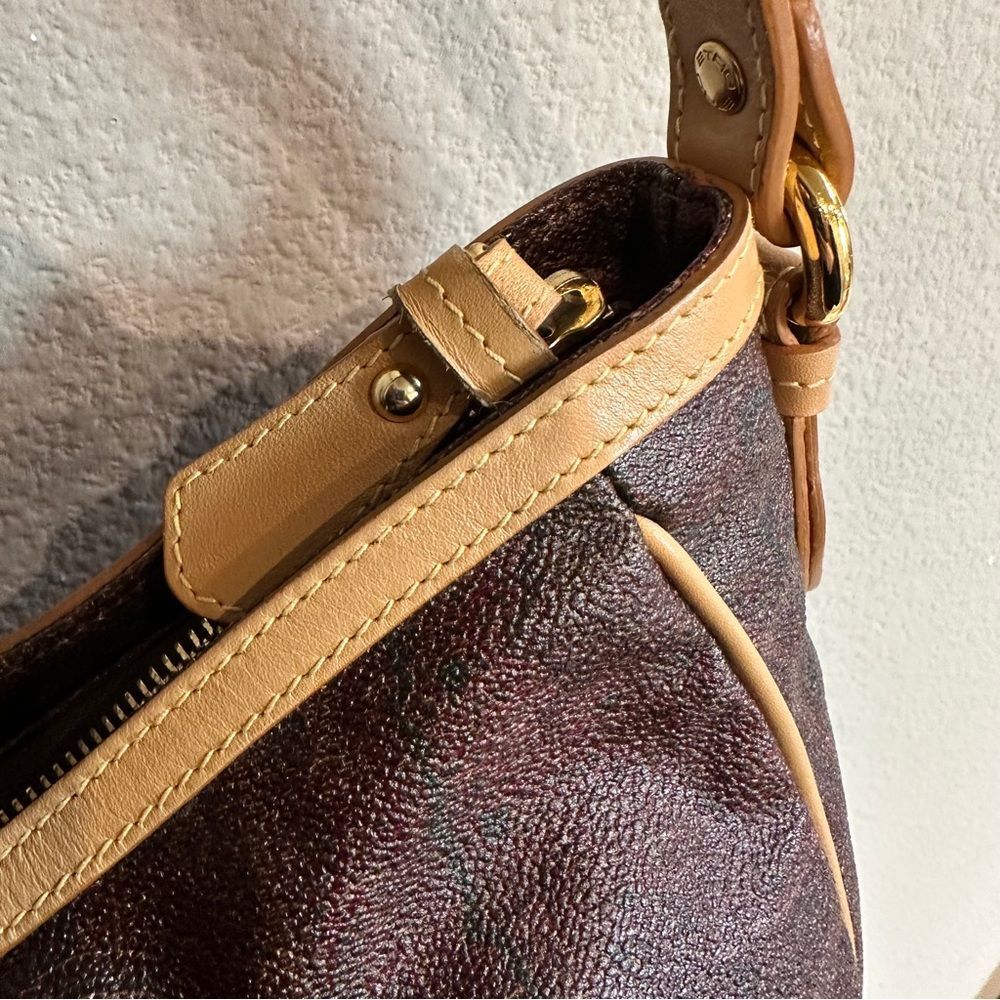 ETRO | Paisley Jacquard leather trimmed shoulder bag - Picture 4 of 13